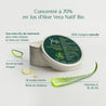 masque capillaire concentré en jus d'aloe vera natif bio d'origine naturelle