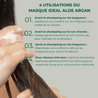 conseils d'utilisation du masque capillaire idéa aloe argan bio